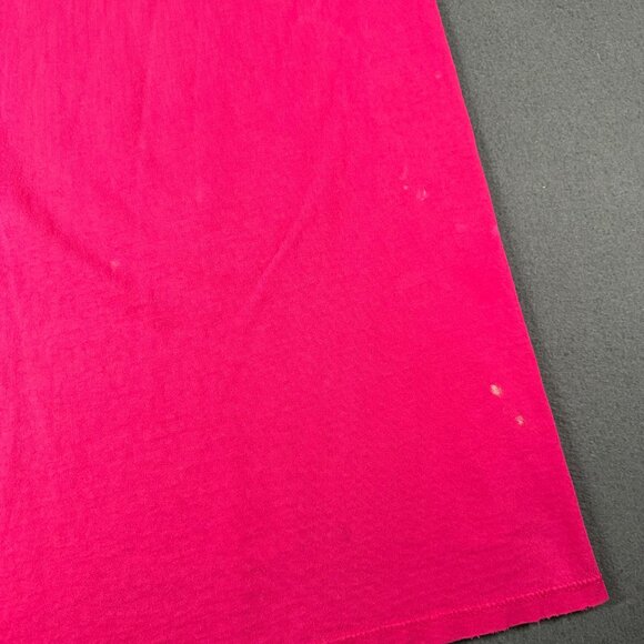 Vtg Jerzees Womens One Size Pink Sea Life Graphic T-Shirt Short Sleeve Dress - Picture 10 of 13